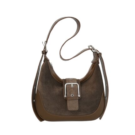 Retro Style Women's Frosted Leather Underarm Bag